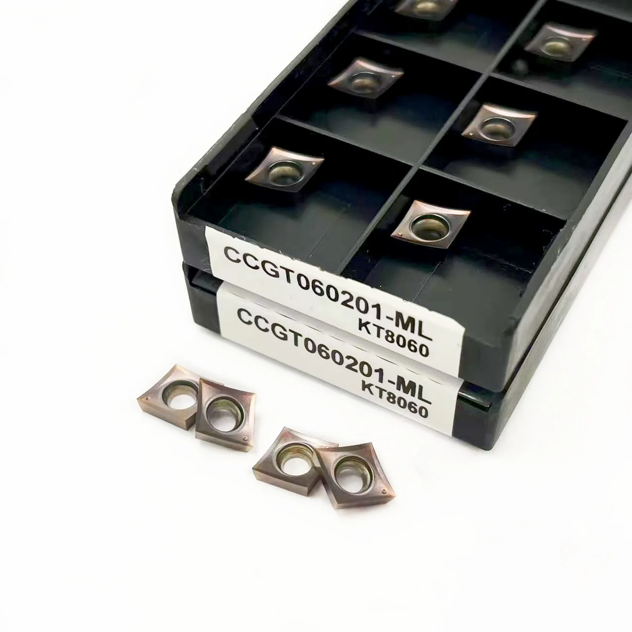 

Токарный инструмент с ЧПУ, твердосплавное лезвие CCGT060201, CCGT060202, CCGT060204, KT8060, для основных материалов