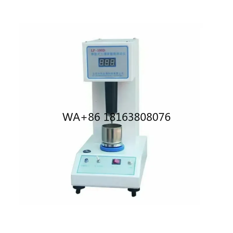 LP-100D Soil Liquid Plastic Limit Tester/Digital Display Soil Liquid Limit and Plastic Limit Testing Equipment