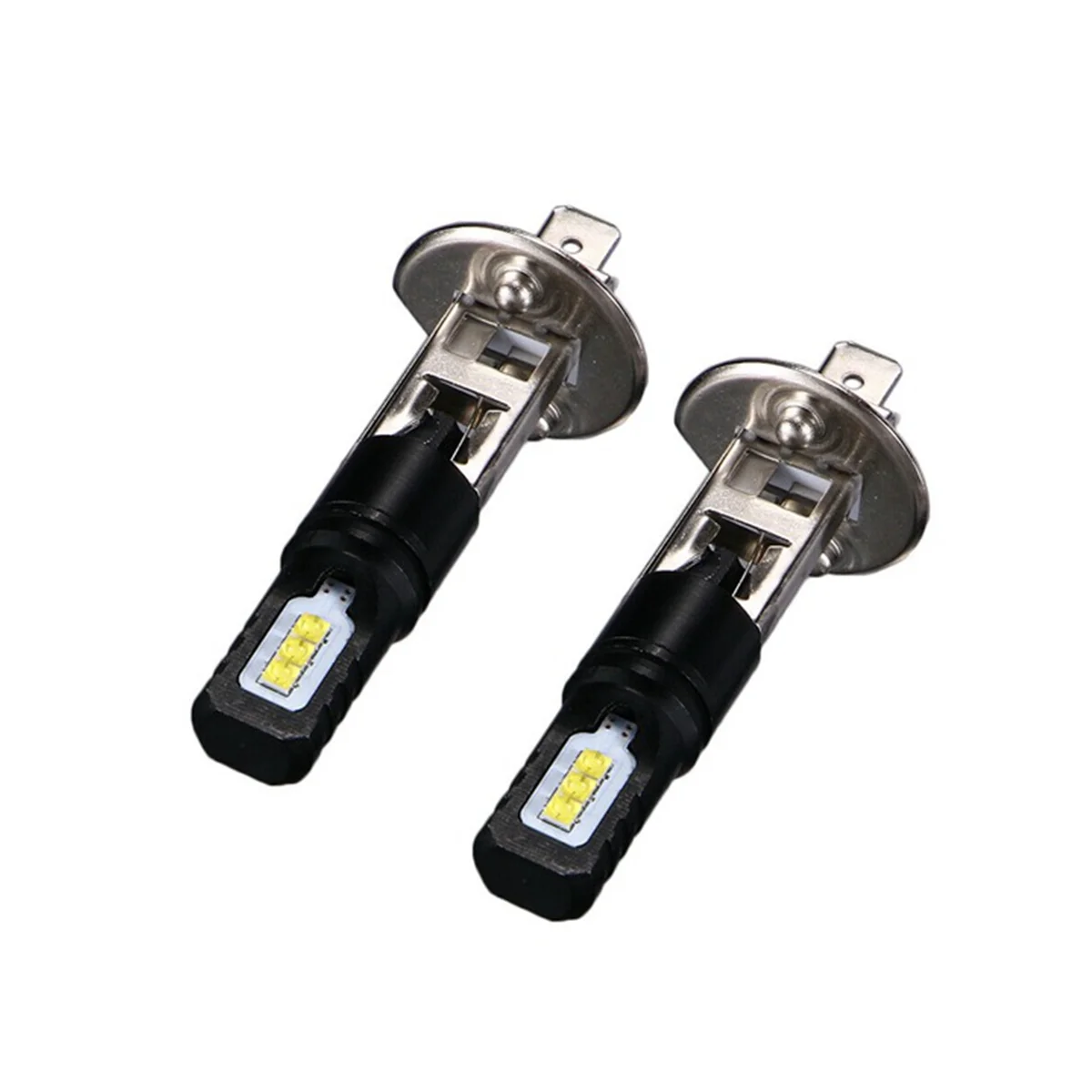 6000K Super Helder Wit 6000lm Drl 4x H1 Led Koplamp Lamp Set