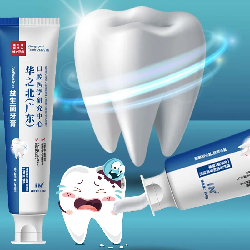 

Sdattor 2/1Pc Teeth Whitening Toothpaste Quick Repair of Cavities Fresh Breath Removal of Plaque Repair Teeth Care Product Whole