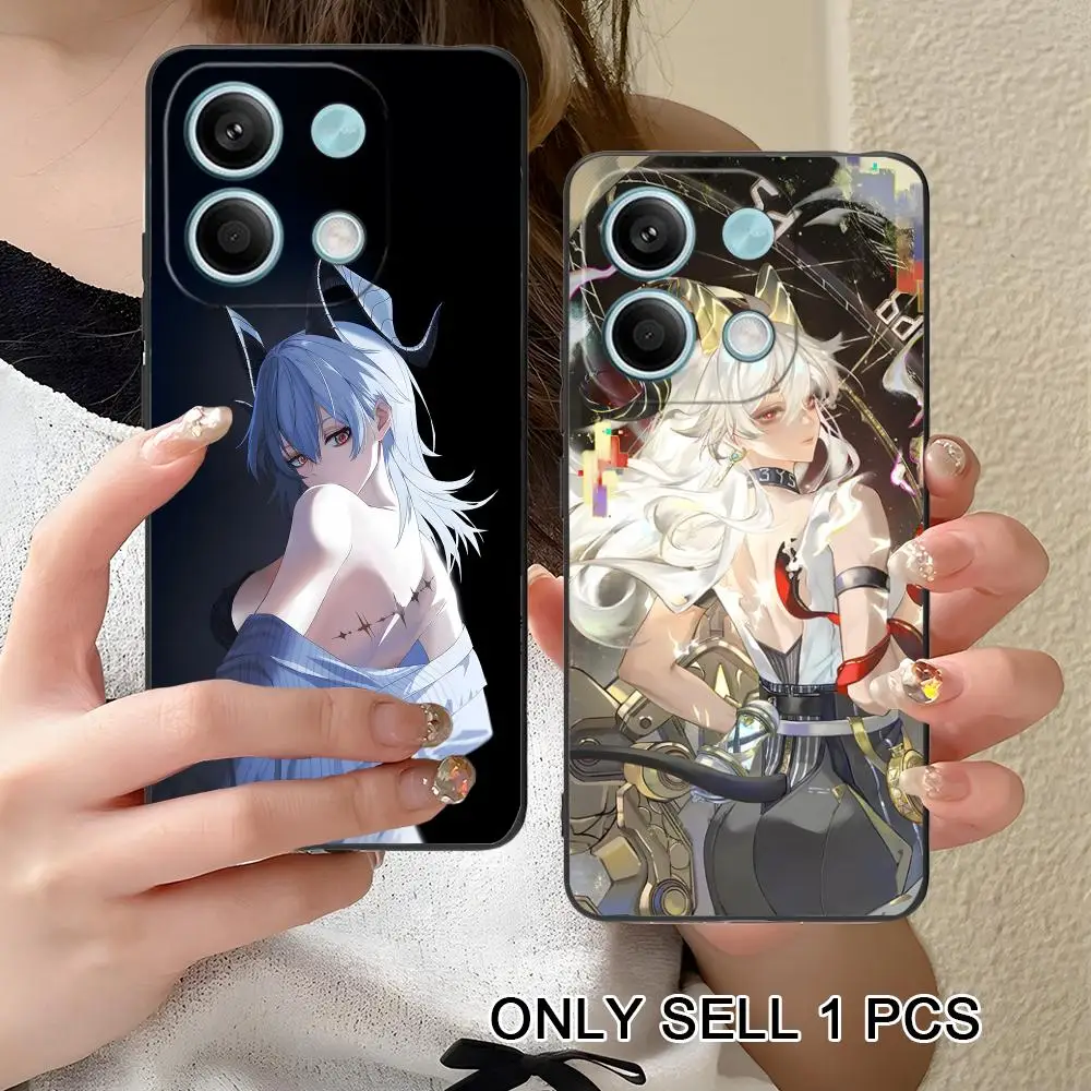 

Wuthering Waves Zani Matte TPU Mobile Phone Case for Xiaomi Redmi 15 14 13 12 A5 3 2 1 C Plus 4G 5G Colorful Printing Cover