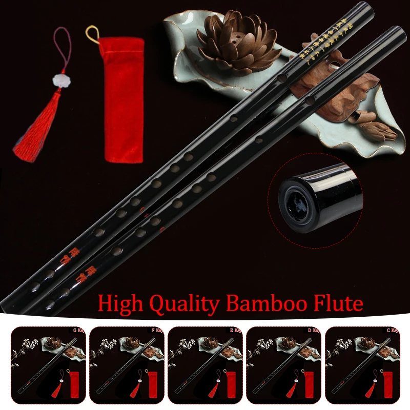 

Bamboo Flute High Quality Woodwind Musical Instruments C D E F G Key Chinese Transversal Flauta Traditional L Instrument