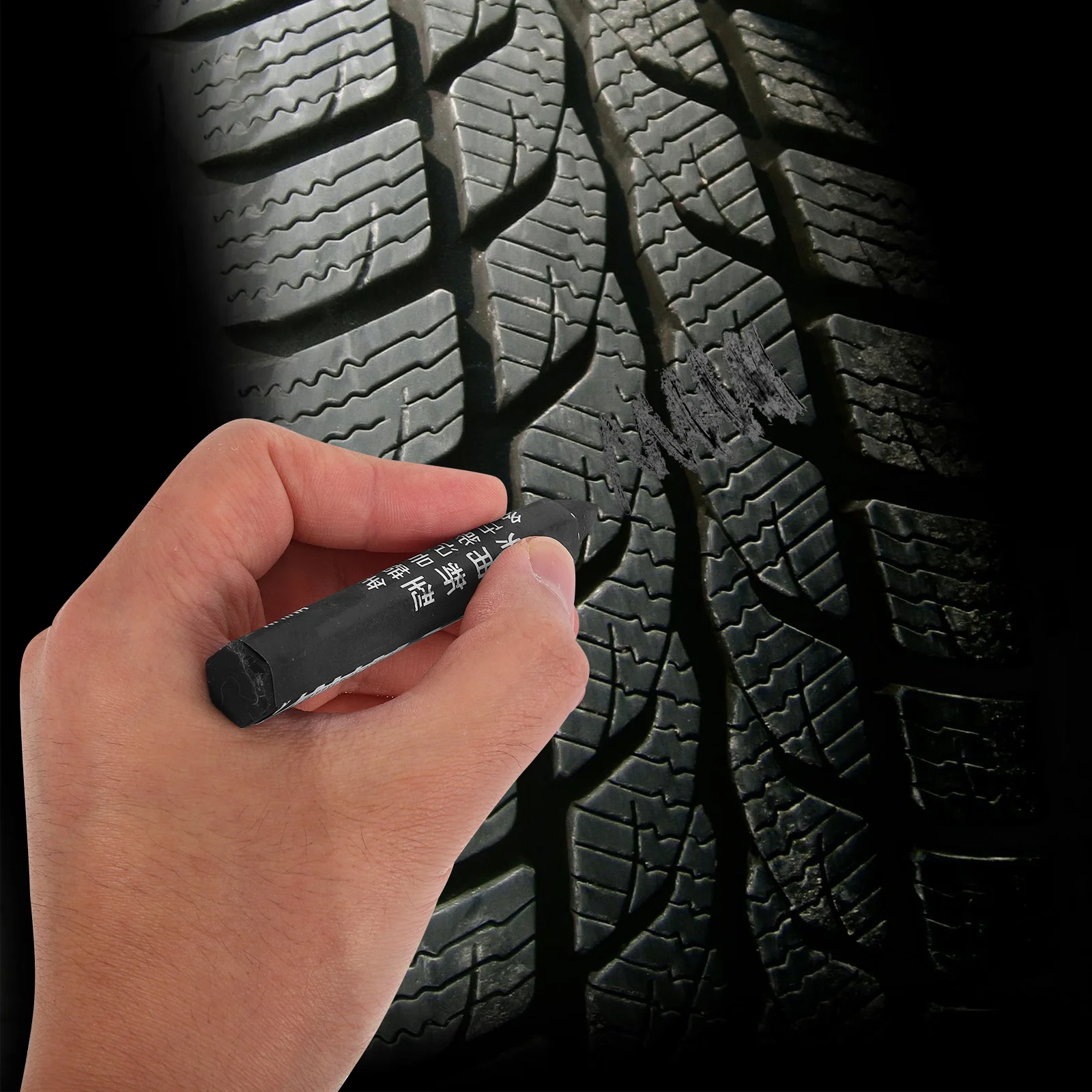 

6pcs Tire Marking Pens Car Tire Marker Pens Wax Repair Tools For All-Weather Vehicle Maintenance Identification