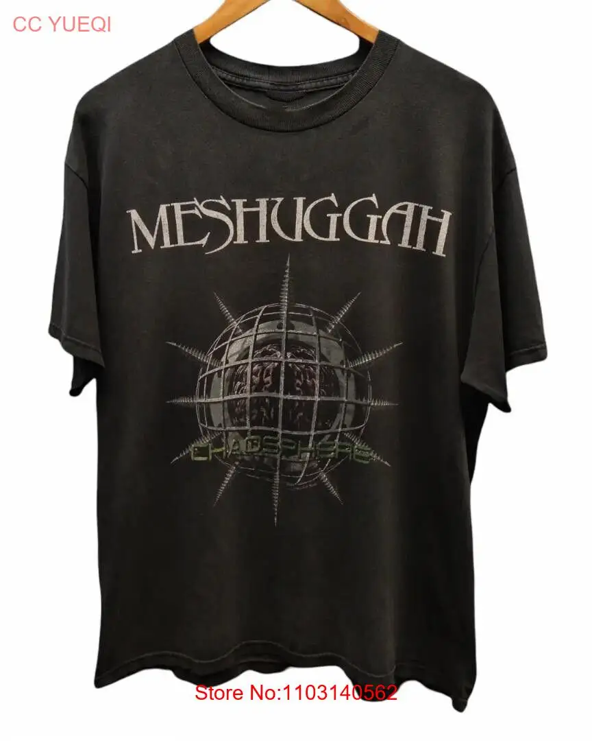 Rare Vintage Meshuggah Band Black Cotton Size S To 4XL T-Shirt PP467