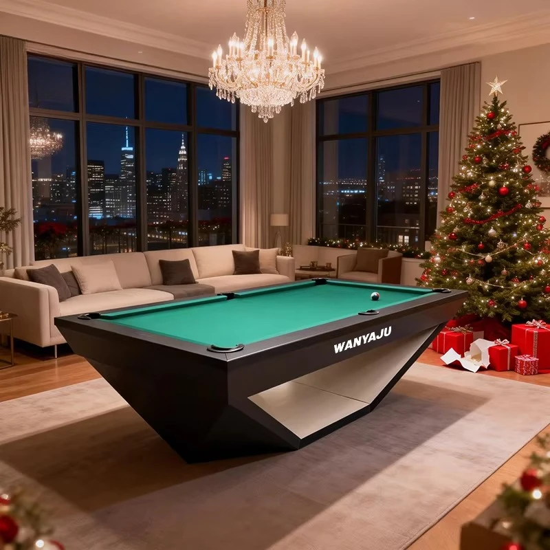 Factory Direct Custom Designer Solid Wood Luxury Professional Modern Slate 3 in 1 Dining Pool Tables Billiard Table Mesa Billar