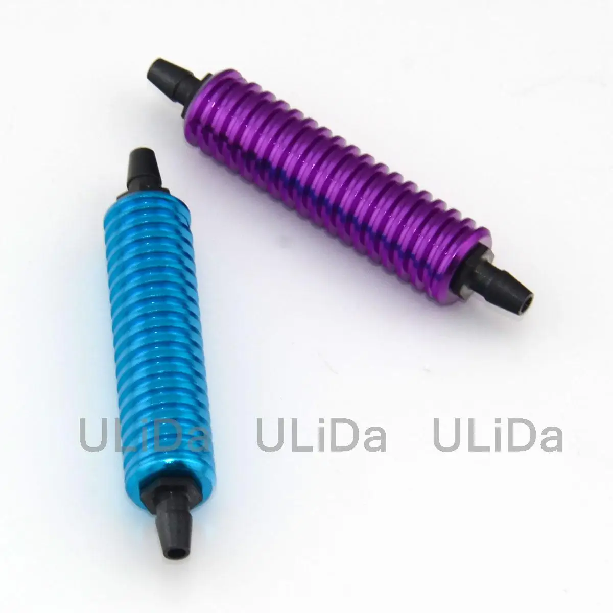 RC Car Parts HSP Aluminum Fuel Tank Air Cooler 1:10 Upgrade Parts Purple / Blue