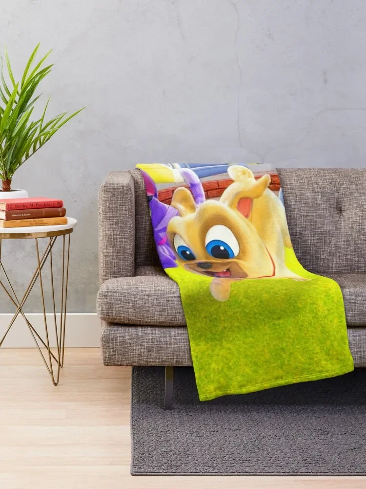 funny Puppy Dog Pals gift for fans puppy dog pals characters Throw Blanket Baby Designers Blankets