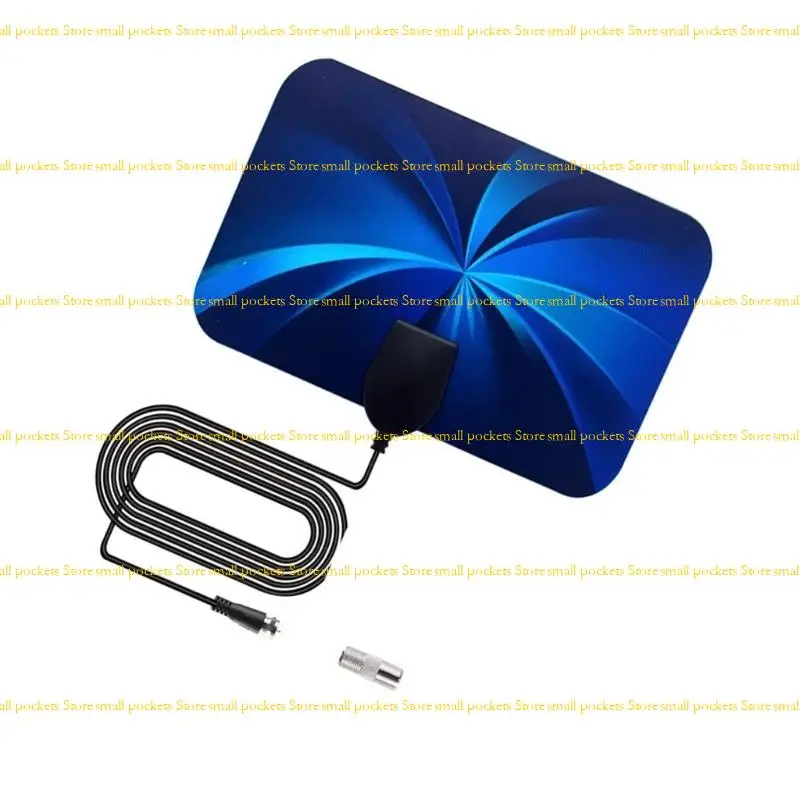 R1WD Advanced Digital Antennas Indoor Use 4K Groundwave Receiver 3Meter Cable Small Size Universal