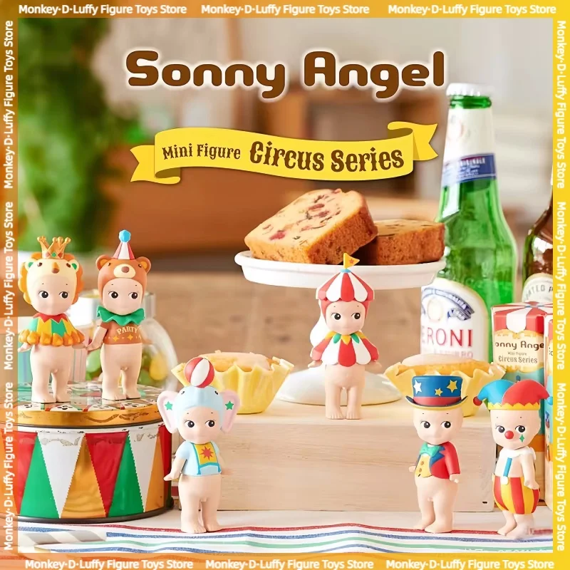 

Hot Limited Original Sonny Angel Circus First Generation Series Blind Boxes Cute High Quality Handmade Mini Models Birthday Gift