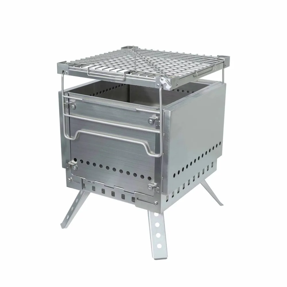 

Secondary Burning Portable Grill Ideal for Camping Trips, Tailgating, and Backyard Campfires Winnerwell Camping Stove