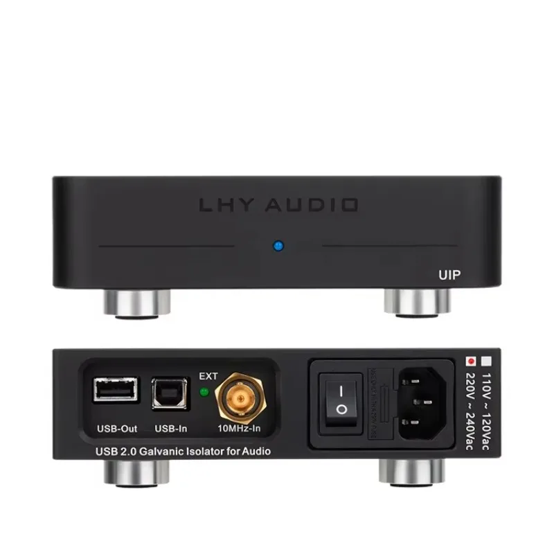 2025 горячая распродажа PCHIFI аудиофильский аудио USB изолятор очистки ADuM4165 высокоскоростной 480 м кристалл OCXO вход часов