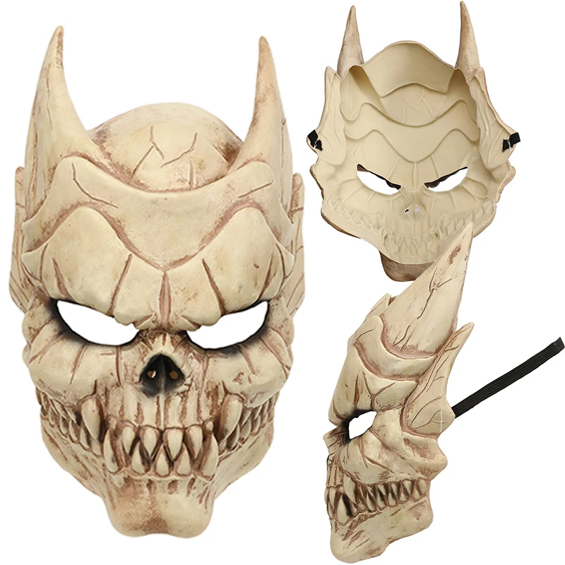 Kaiju No. 8 Mascarilla de látex de Anime para Cosplay, máscara para hombres y mujeres, Halloween, Carnaval, accesorios de juego de rol, fiesta, puesta en escena