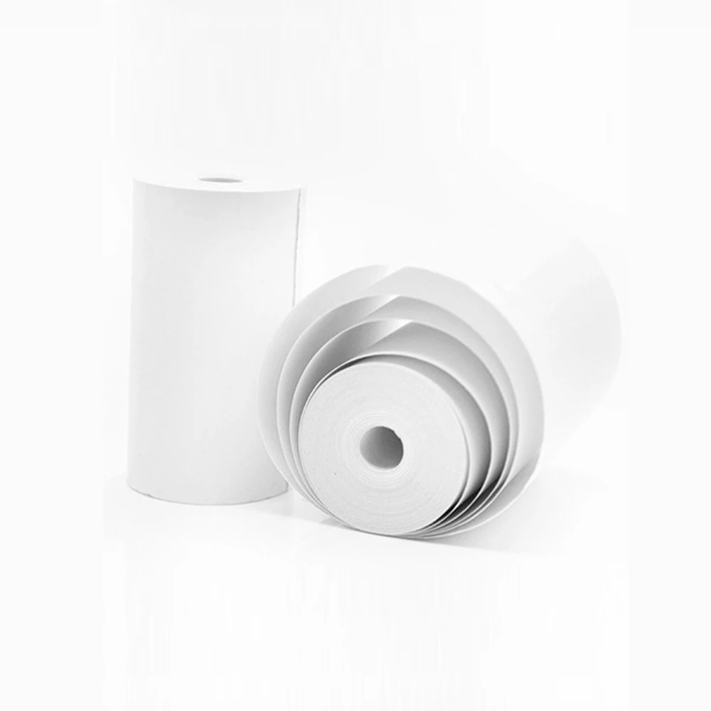 10 rollen ontvangstbewijs thermisch papier 57x25 mm afdrukken labelrol voor mobiele POS fotoprinter kassa papier kantoorbenodigdheden