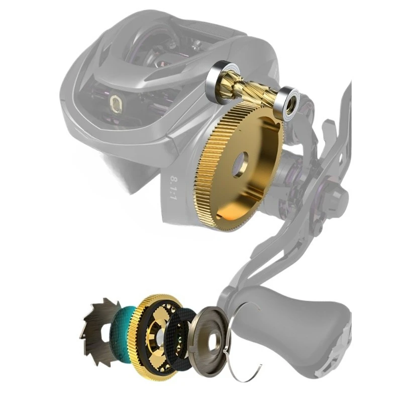 

Small bait universal long-term projection micro-object water drop wheel is easy to use, practical and durable