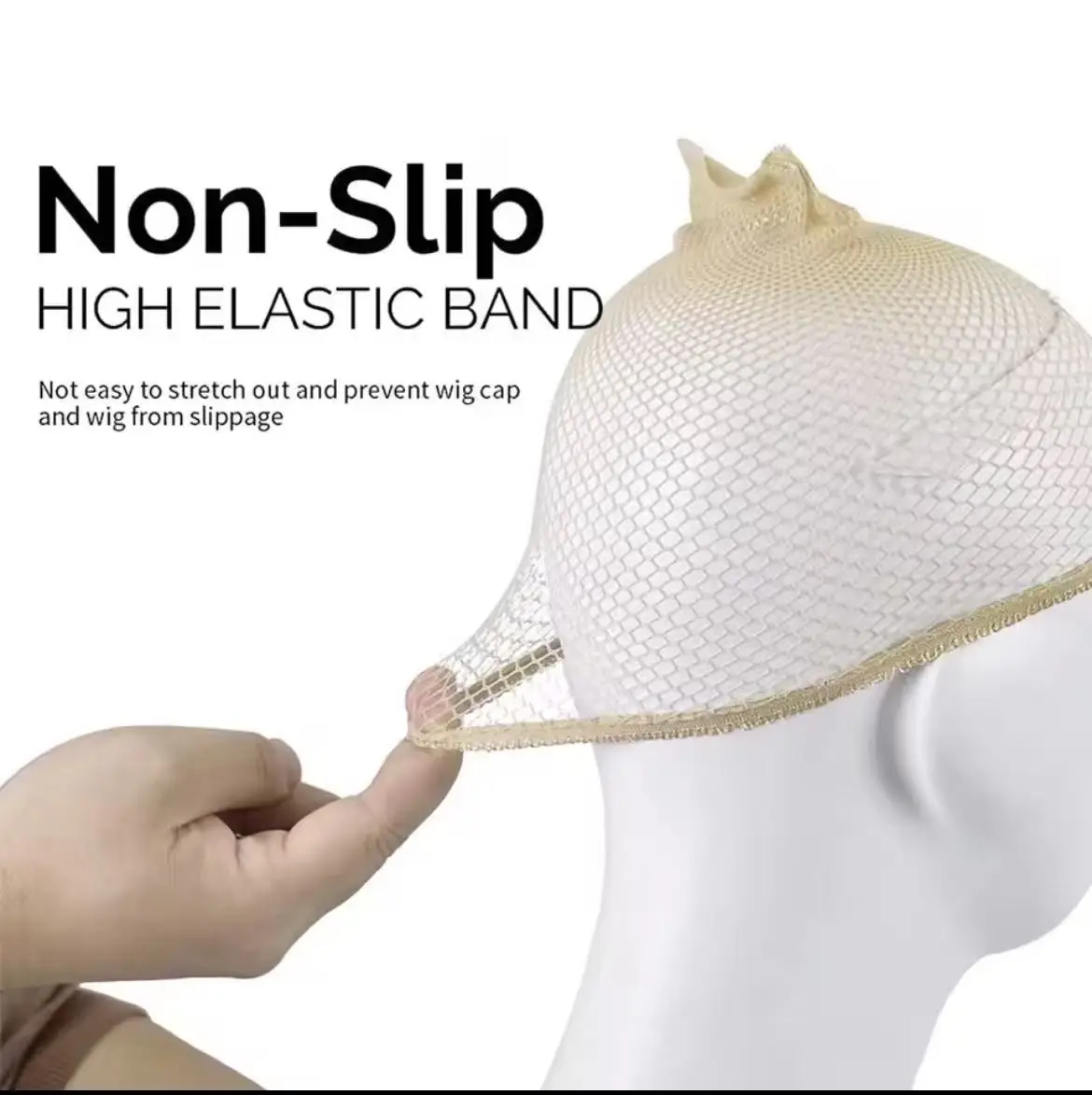 Siatka na włosy z nylonu, nowa, rozciągliwa, elastyczna, modna siatka do robienia peruk dla kobiet, narzędzia do tworzenia peruk.