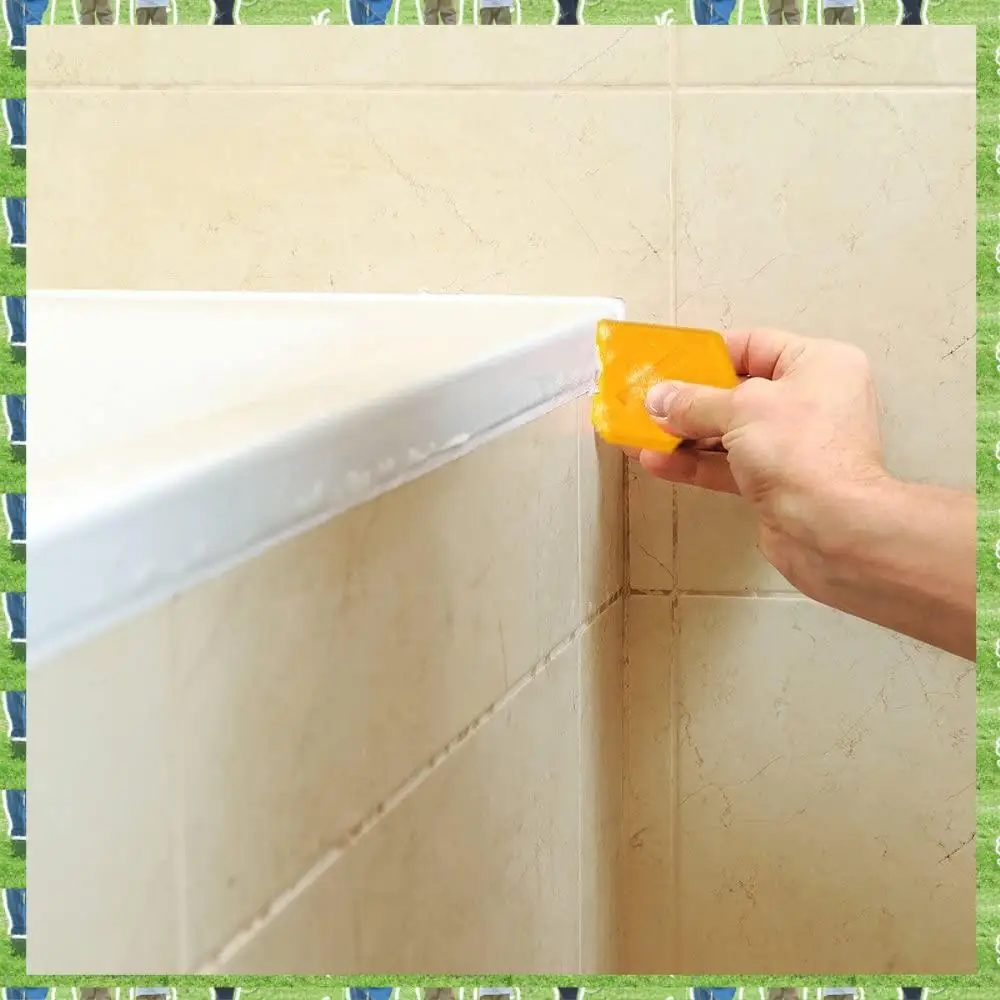 

FTS 9 Pcs Silicone Sealant Scraper Smoothing Tool Caulking Tool Kit Grout Finishing Tools For Bathroom Kitchen Room
