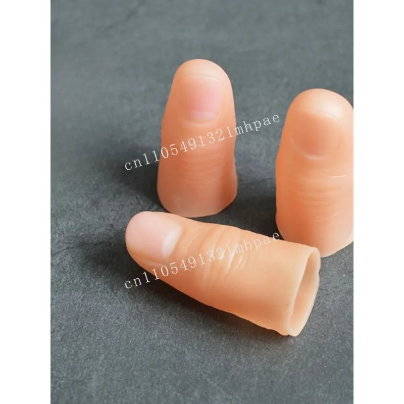 

Realistic finger non-slip broken false cover ring finger disabled prosthesis magic new children's prosthetics
