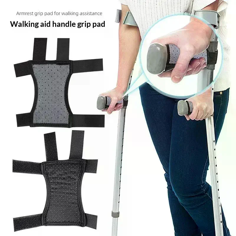Forearm Crutch Pads Comfortable Padded For Adults Washable With Magic Sticker Forearm Crutches Accessories Forearm Crutch Covers