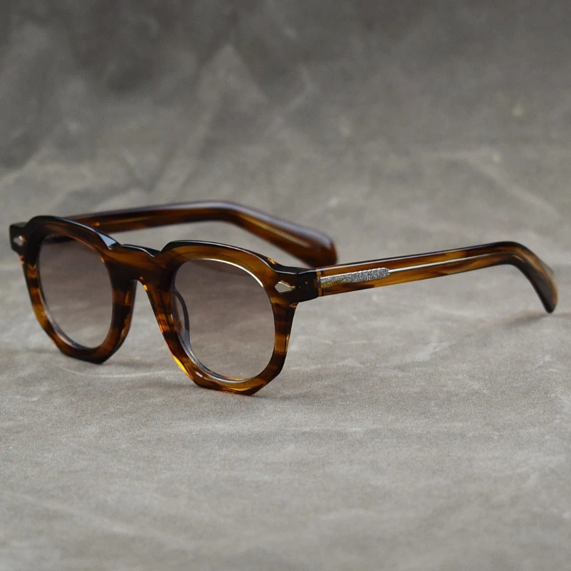 نظارات شمسية جديدة بإطار سميك بيضاوي لعام 2025 نظارات شمسية عصرية على شكل أظافر الأرز للرجال والنساء في الهواء الطلق نظارات شمسية UV400