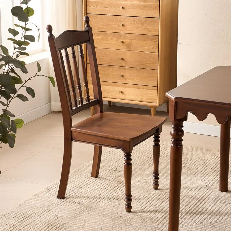 American rural full simple leisure chair backrest