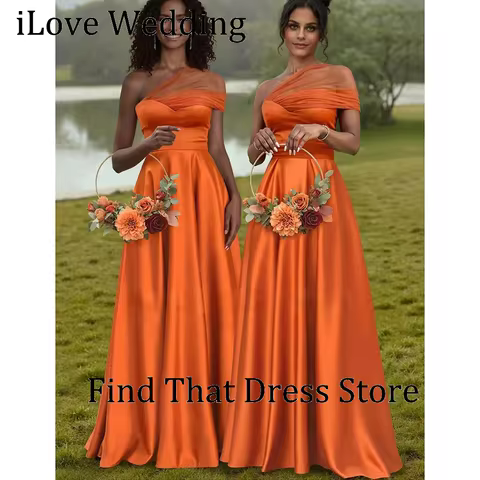 Classic Sweetheart Collar A-line Evening Dress Pleated Floor Length Backless Bridesmaid Dress for Bridal vestidos de Customized