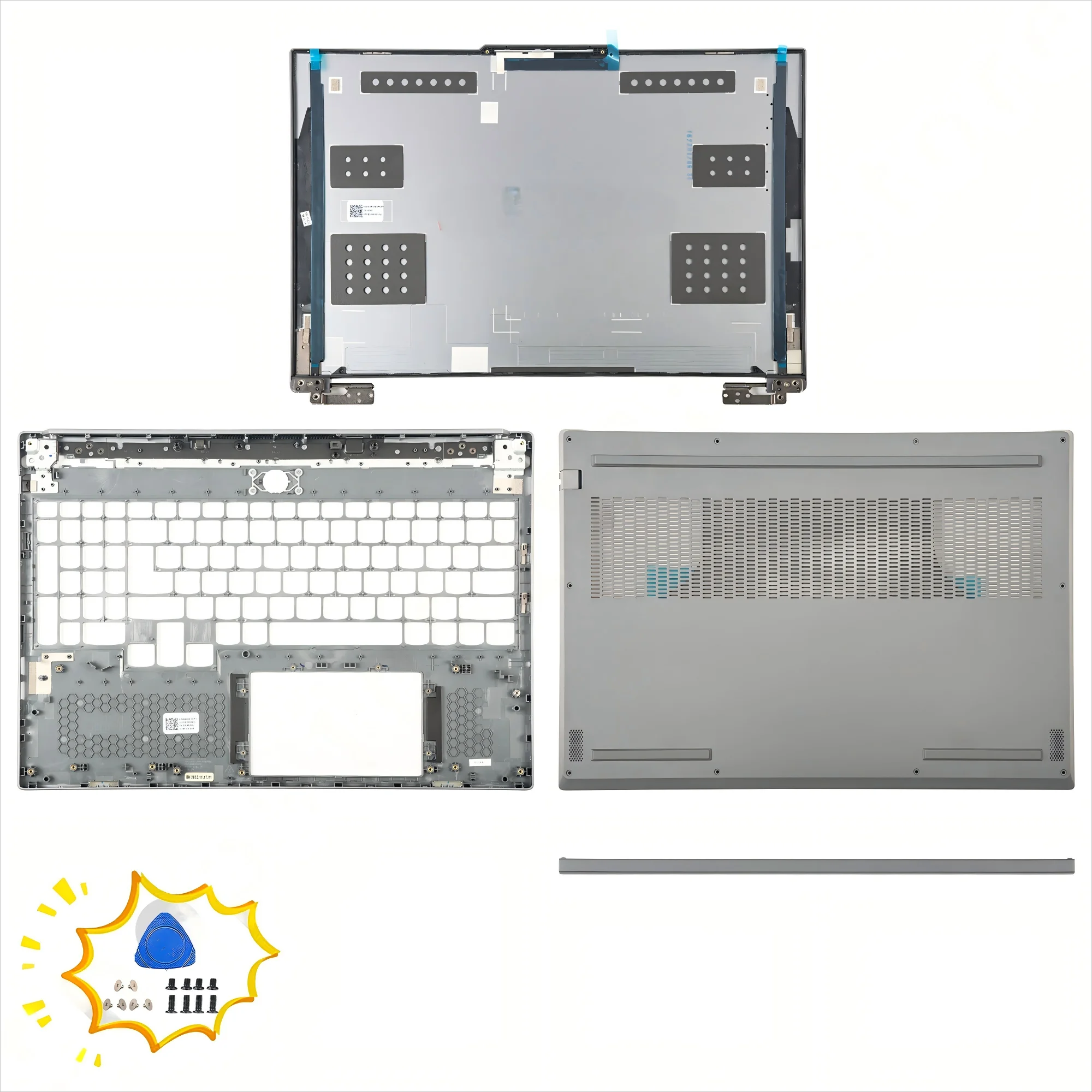 

Case For Legion 5 16IRX9 83DG 2024 Y7000P LCD Back Cover 5CB1M72405 Bezel Palmrest 5CB1M72407 Bottom Case Notebook Parts