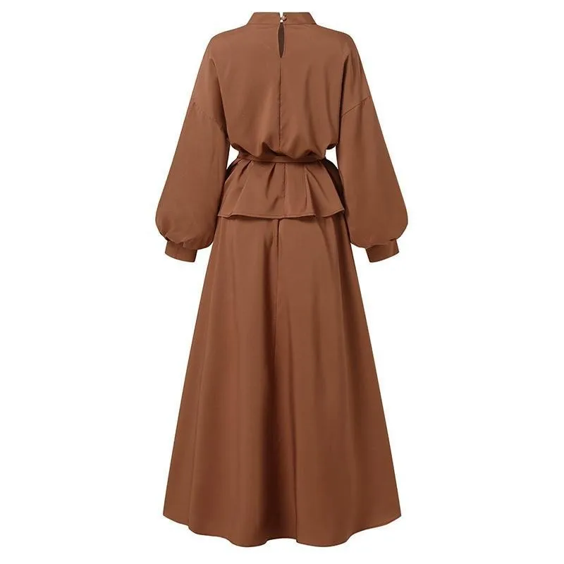 التنانير النسائية عيد 2 قطعة مجموعة مسلم أعلى التنانير الطويلة دعوى الدانتيل يصل متواضع فرقة رمضان المغرب دبي العربية ألف خط وتتسابق