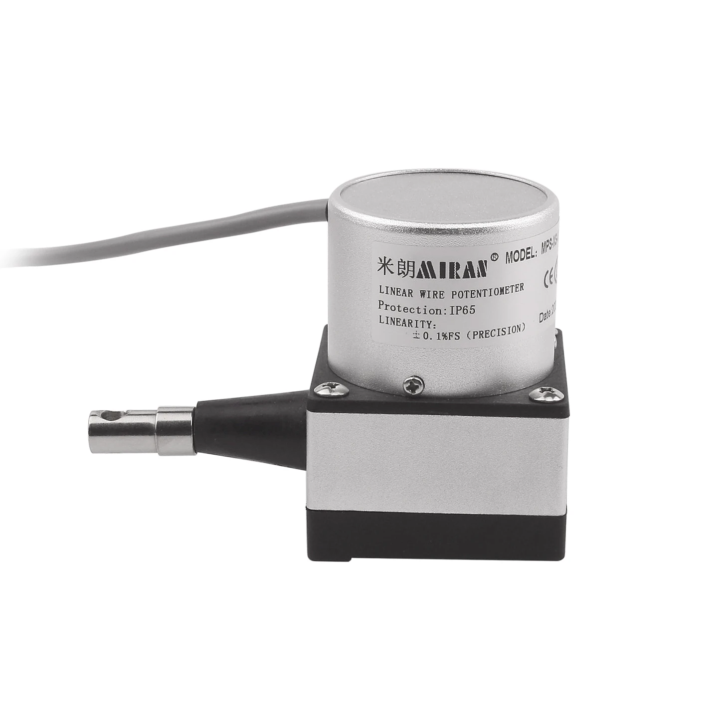 Miran MPS-XS-P Incremental Type Draw Wire Encoder Widely Used For Crack Measurment Pull Rope Displacement Position Sensor