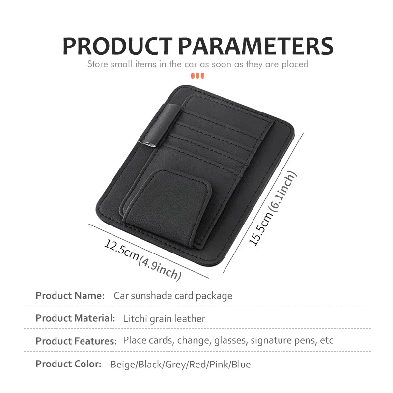 منظم حاجب الشمس للسيارة متعدد الجيوب للسيارات الداخلية العالمي لـ Zeekr 001 2021 2022 2023 2021-2023 009 كريبتون ملحقات السيارة