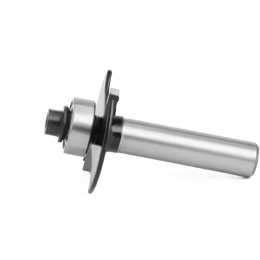 Fraise à tige en bois carimplantée avec roulement, biscuit à rainurer en T, joint à fente, fraise à rainurer, mèche de routeur à bois, 8mm, 1PC