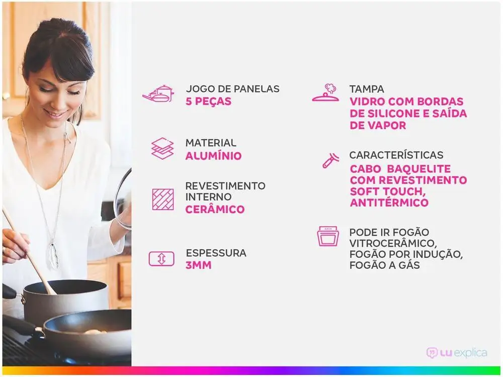 طقم أواني طهي مطلية بالسيراميك الكربوني ، أواني طهي من الألومنيوم الأسود ، عمر 5 قطع