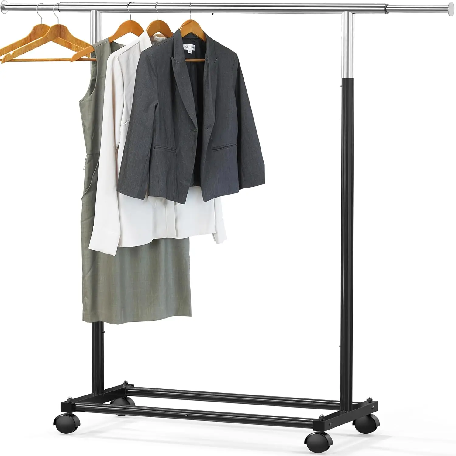 

Standard Rod Garment Rack, Black