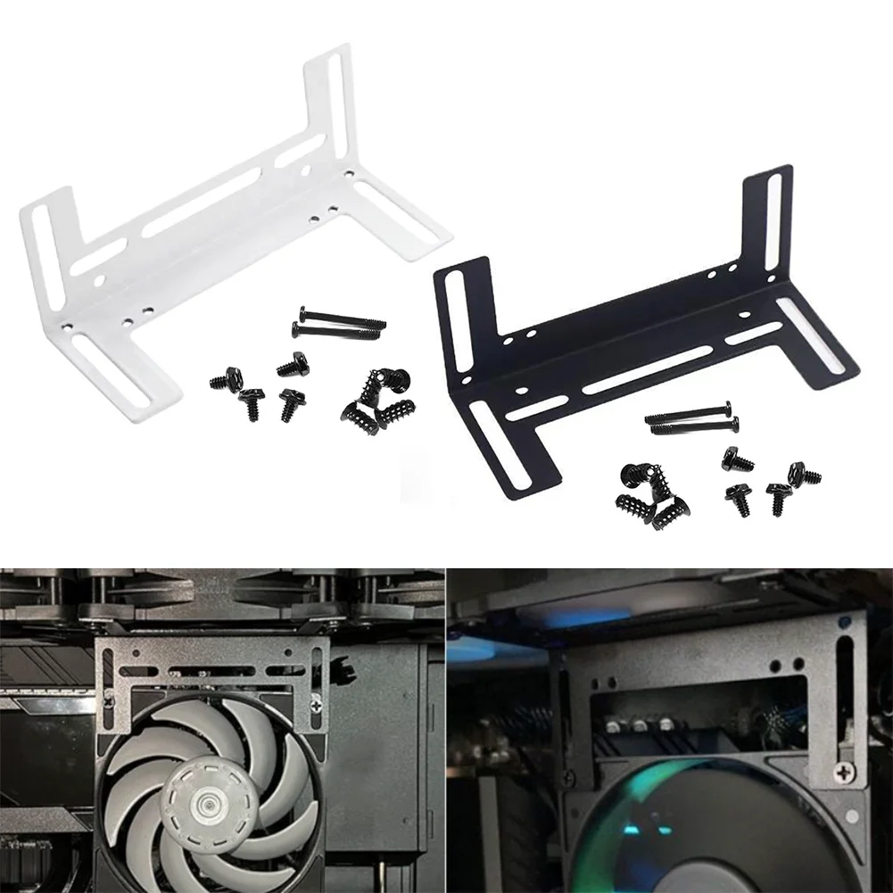 Computer Case Memory Cooling Fan Holder With Screws For Computer Host Memory Case Fan RAM-Module Cooler Bracket