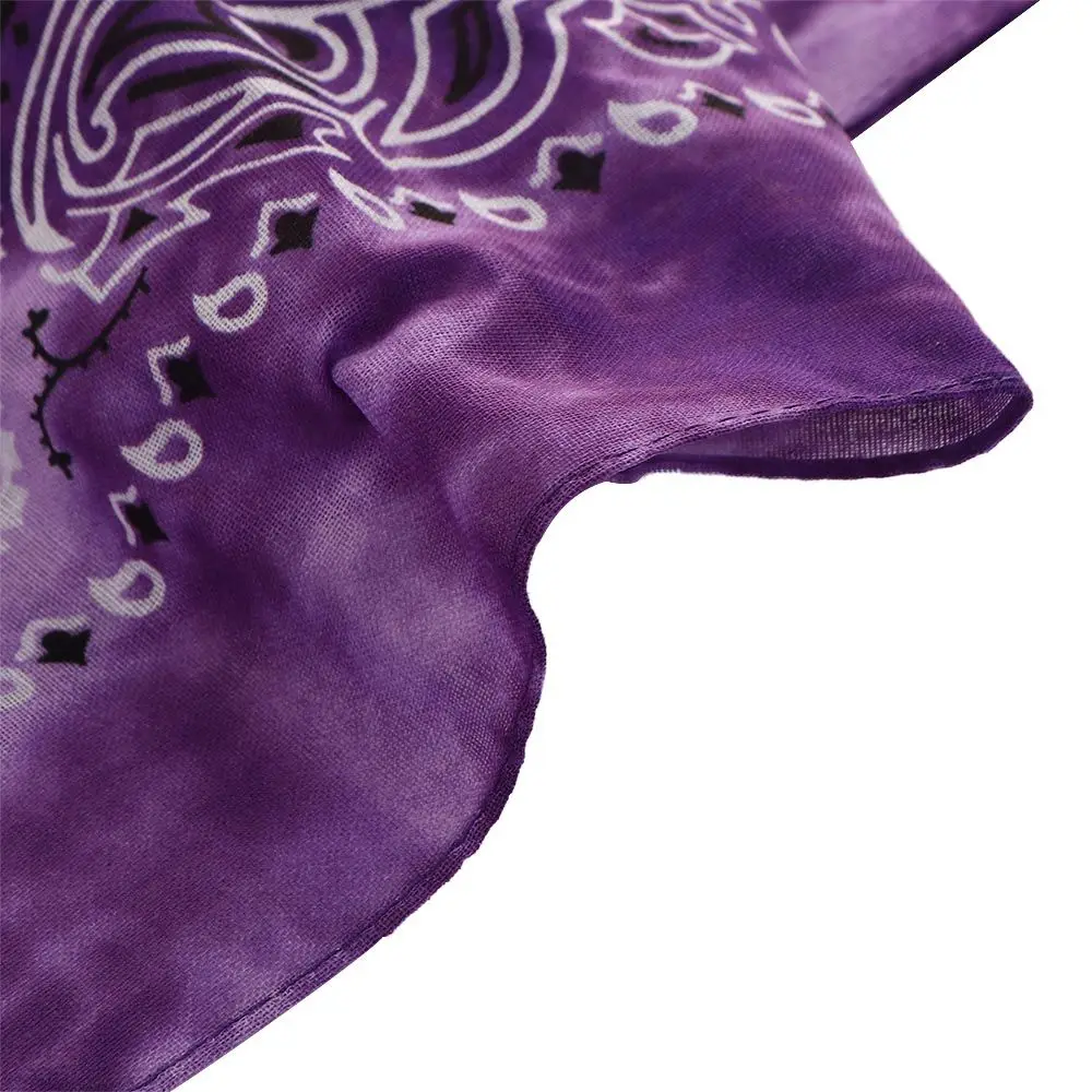 Seamless Bandana Cashew Tie-dye Cycling Face Mask Hip Hop Headwea Hip Hop Paisley Headband Tie Dye