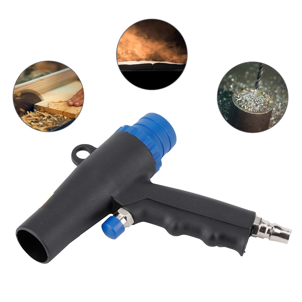 Air Blow Suction Gun 2-in-1 Air Vacuum Blow Gun Pneumatic Cleaner 6kPa Suction Kit Air Vacuum Blow Gun Pneumatic Vacuum Cleaner