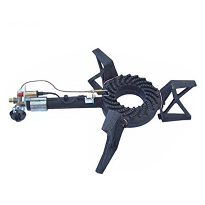 Estufa de gas de hierro fundido directo de fábrica 40x40x15 cm 10kW Olla portátil de propano butano para mesa de bajo consumo de clase al aire libre