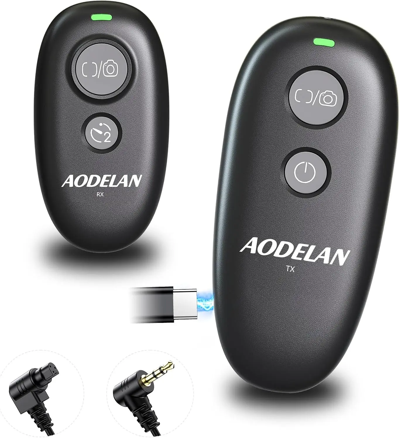 

Upgraded Rechargeable Wireless Camera Remote Control Shutter Release for Canon EOS RP, R6III, Rebel T7, T6,T5, T3, SL2, 5DSeries