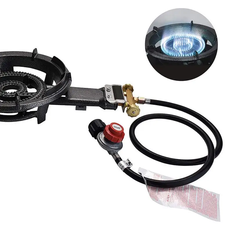 Regulator For Propane Tank Propane Pressure Regulator Propane Adapter Hose With 3/8 Flare Fitting Grill Regulator High Pressure