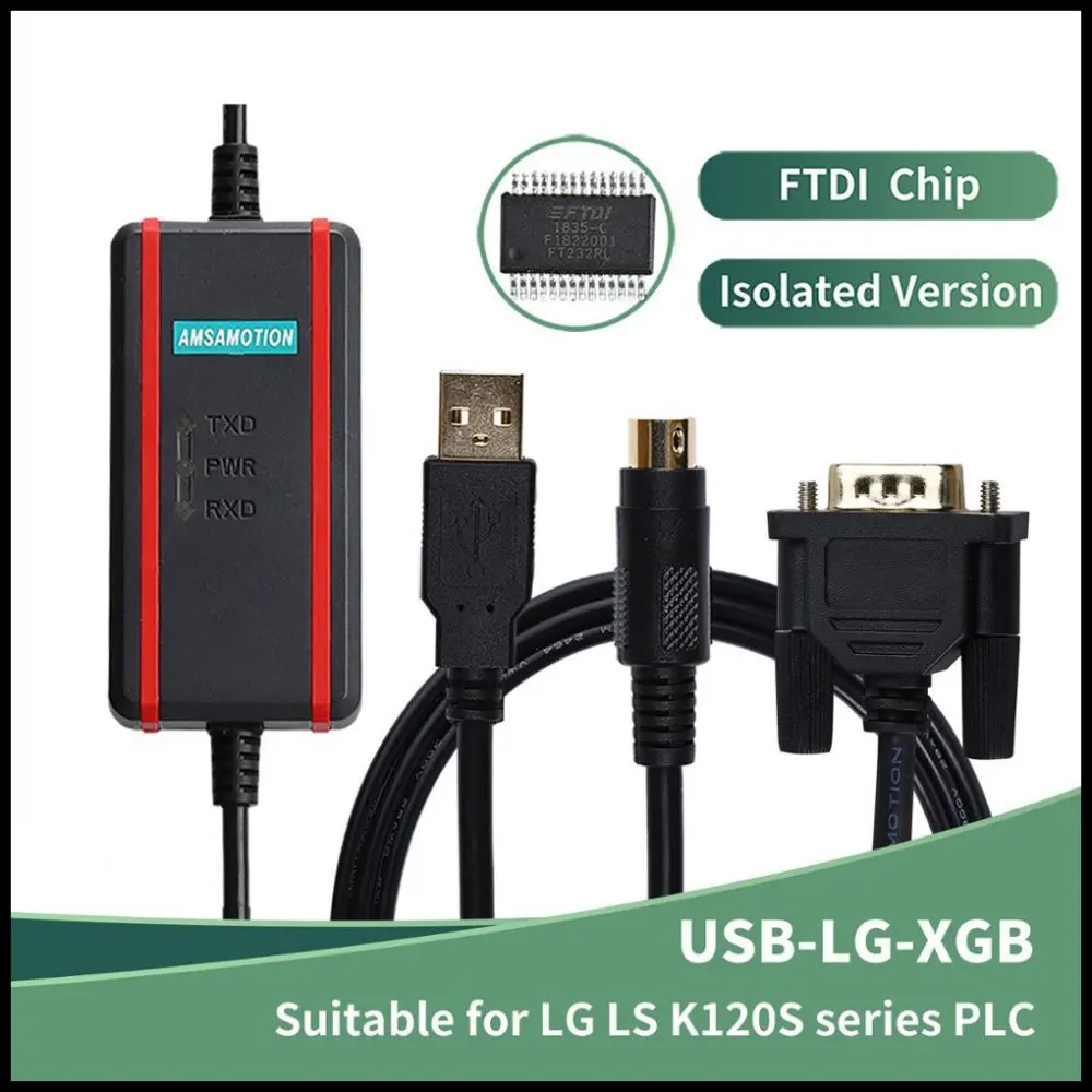 CNC USB-LG-XGB Suitable For Korea LG LS K120S K80S/K200S/K7M series PLC programming Data Dowanload Cable