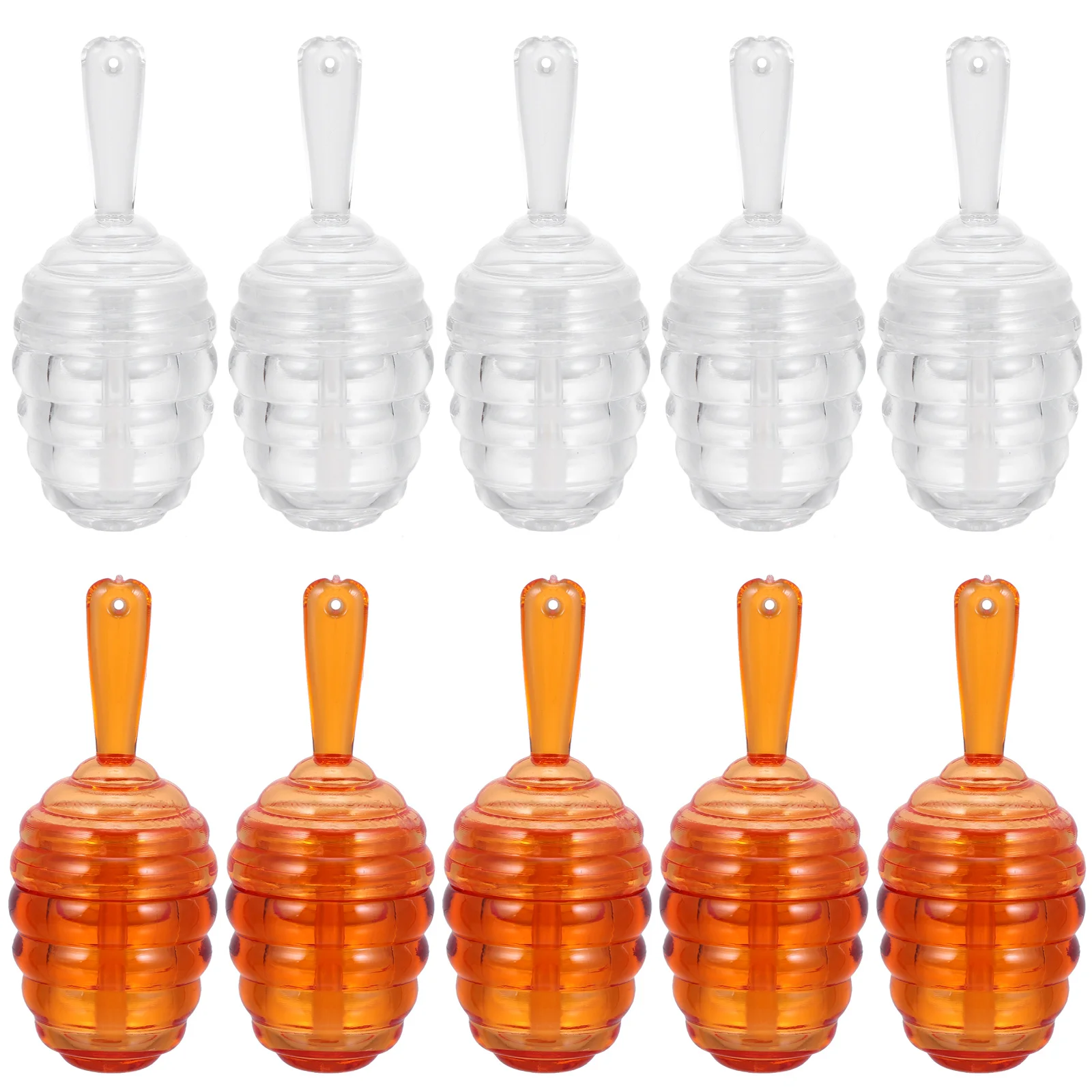 10 Stuks DIY Lipgloss Buizen Clear Honingraat Lippenbalsem Container Lege Buis Herbruikbare Lichtgewicht Glans Fles voor Custom