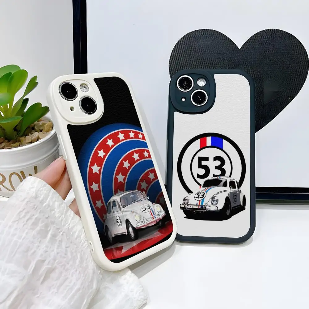 Herbie number 53 Phone Case For Iphone 15 14 13 Pro Max 12 11 Mini X Xr Xs 7 8 Puls Cover