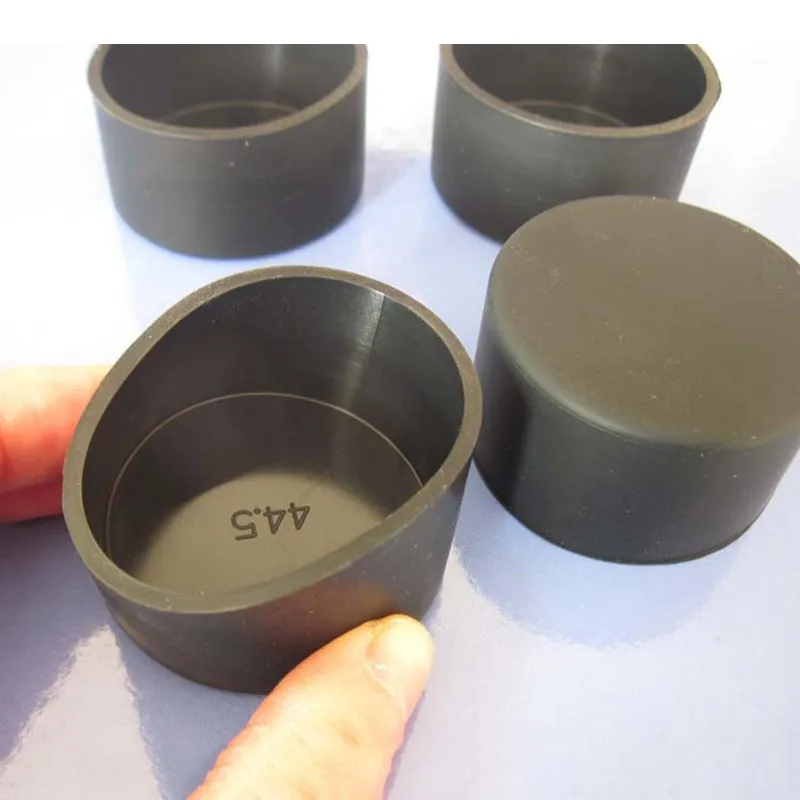 1/5/10/50Pcs 3mm-200mm Black/White Silicone Rubber Round Caps Pipe Tube Furniture Pads Dust Seal Blanking End Stopper