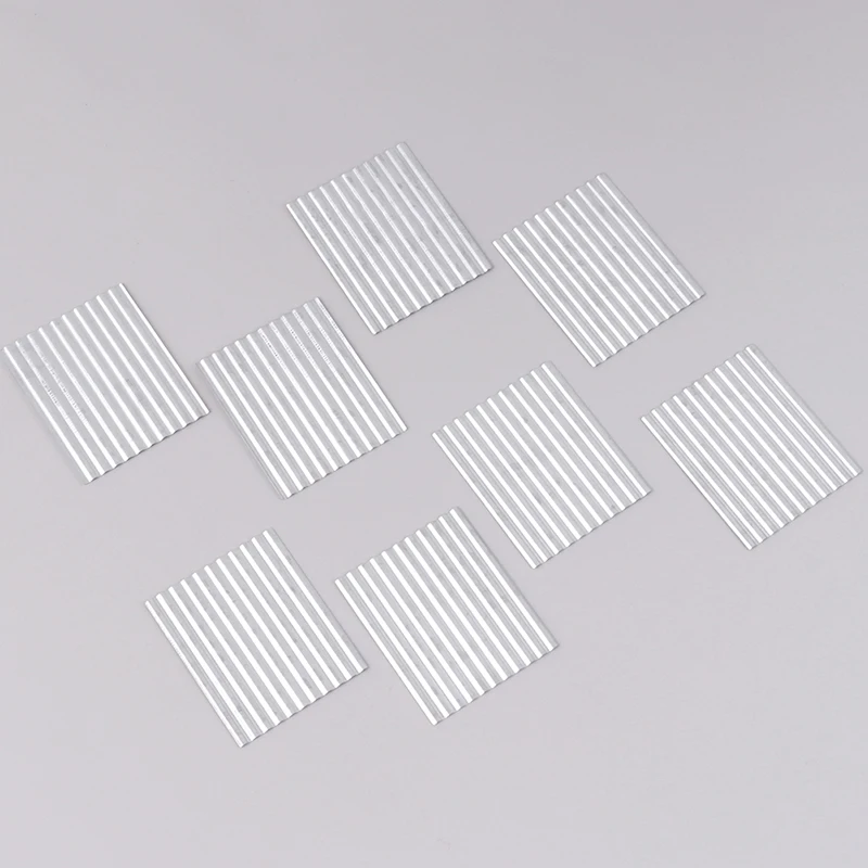 8PCS 1/35 Steel Shed Corrugated Tile Miniature Sand Table Material Layouts House Dioramas Model Landscape Building
