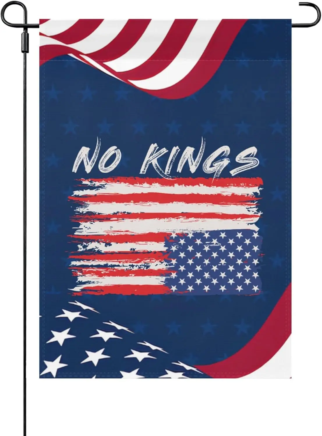 American Flag Upside Downs Distress Yard Flag 12x18 Double Sided Funny Garden Decor Flag for Home Garden Patio and Yard HHJ LLG