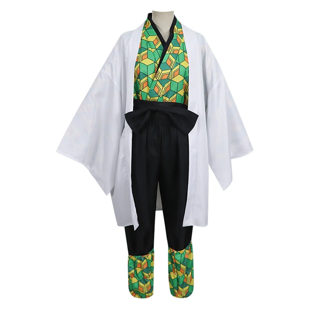 XIN LAI SEN Unisex Anime Cos Sabito Cosplay Kostüm Kimono Sondergröße