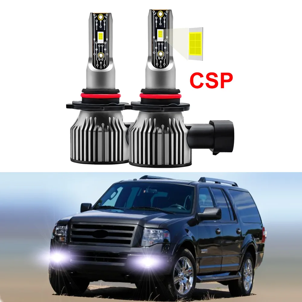 

2Pcs LED Fog Lamp Bulbs For Ford Expedition 2000-2014 White Fog Lamp Canbus