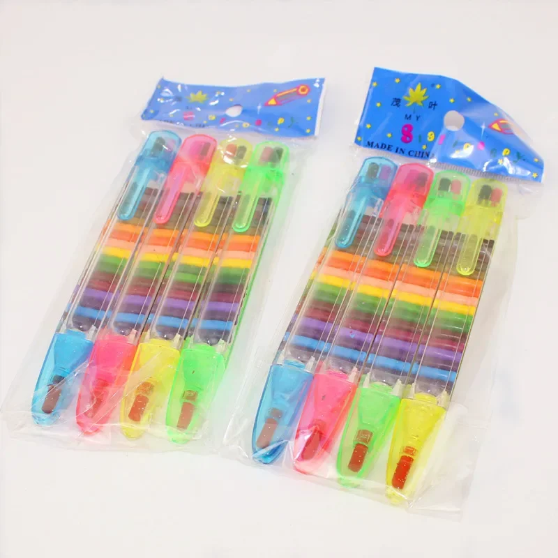 Brinquedos de pintura colorida, cera Crayon, 20 cores, lembranças do bebê, presentes de casamento para convidados, presentes de volta à escola