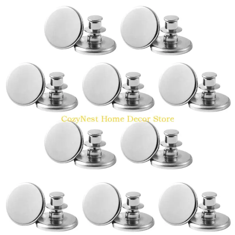 92MF Curtain Holders Easy Setups Decorative Metal Clasps Lightproof Solution