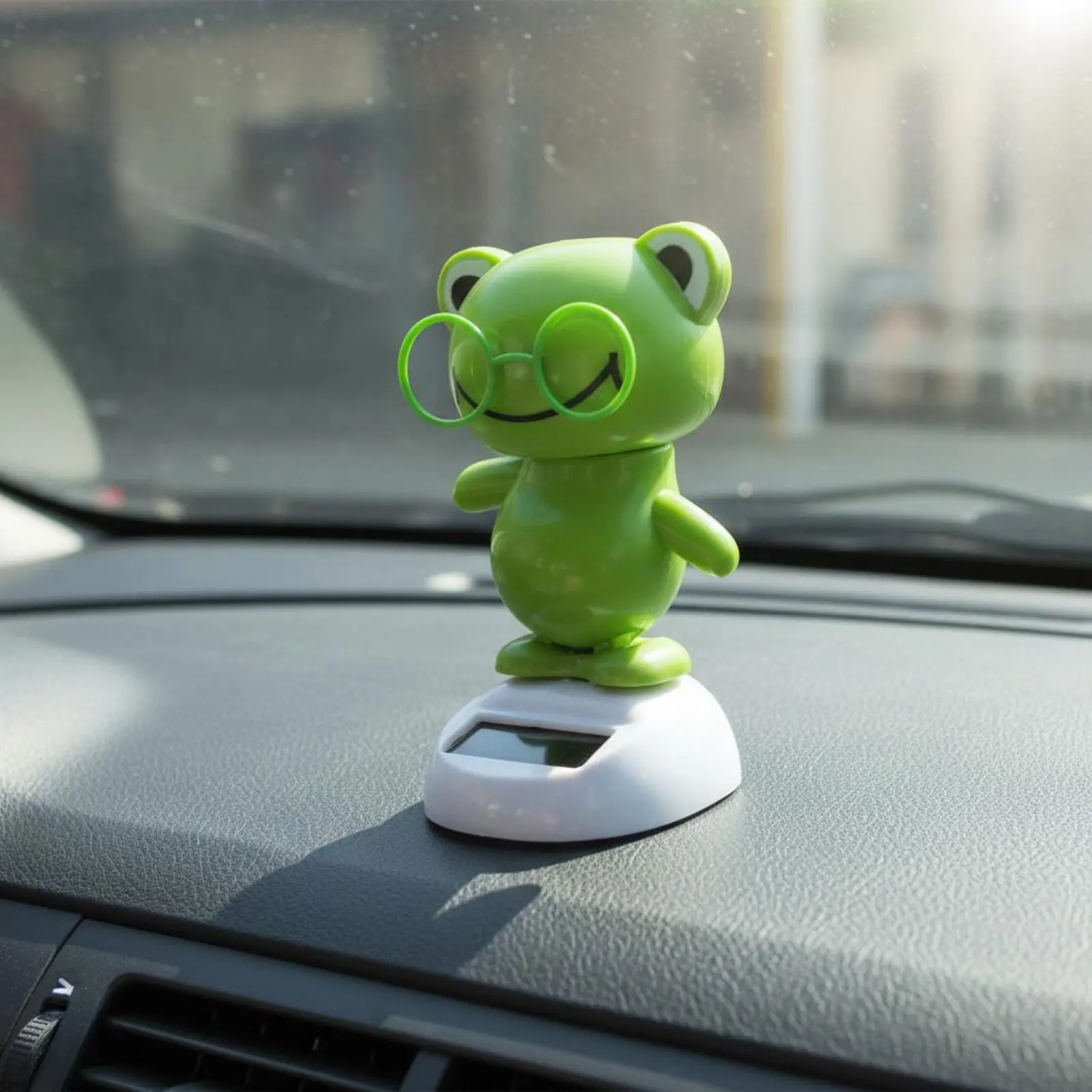 

Солнечная танцующая панда с качающейся головой, забавная фигурка на солнечной энергии, качающееся животное, настольная игрушка, отличный подарок для подоконника