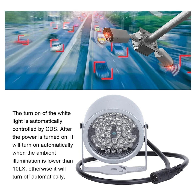 1 Pieces IR Illuminators Night Vision Infrared Light IR Infrared Light For Indoor